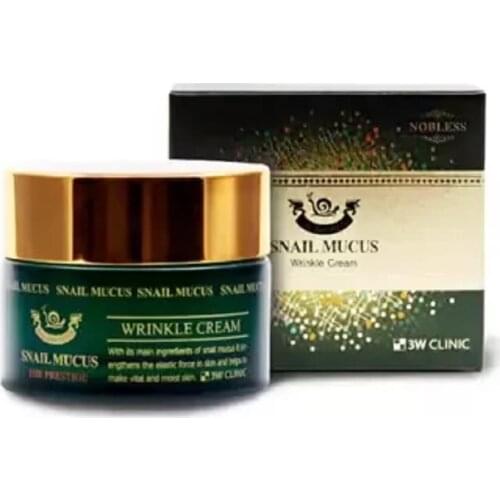 3W CLINIC Face Cream With Snail Mucin