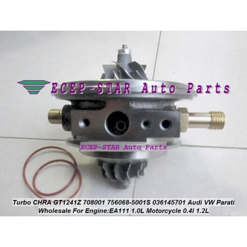 Free Ship Turbo Cartridge CHRA Core GT1241Z 756068-5001S 036145701 756068 708001 For VW Parati EA111 1.0L motorcycle 0.4-1.2L