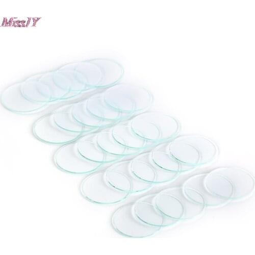 Watch Glass 5pcs Anti-scratch Transparent Round Crystal Glass Part For Watch Repair Size 36mm/37mm/38mm/39mm/40mm