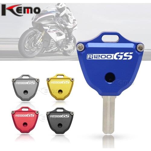 Motorcycle Key Cover For BMW R1200 GS R1200GS CNC Aluminum Creative Keys Case Shell Embryo Key Cover Key shell protection Cover
