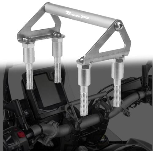 Motorcycle Mobile Phone Navigation Bracket Support Stand Adapt Holder Kit For Yamaha Tenere 700 Tenere700 Rally 2019 2020 2021