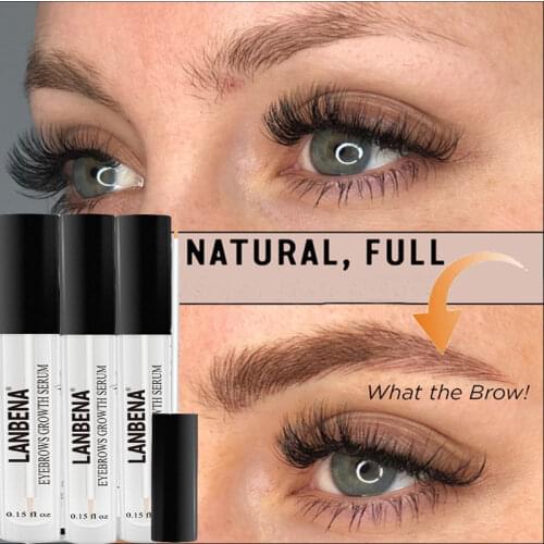 Thick eyebrow eyelash growth serum 100% natural eyebrows nourish the eyebrows enhance the repair effect help the eyebrows grow