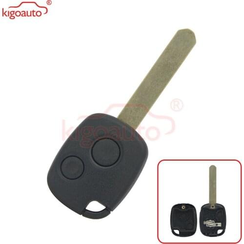 Kigoauto for Honda Accord Civic CRV 2003 2004 2005 2006 2007 2008 2009 replacement Remote key cover case 2 button
