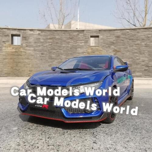 Diecast Car Model LCD Models Type-R 1:18 (Blue) + SMALL GIFT