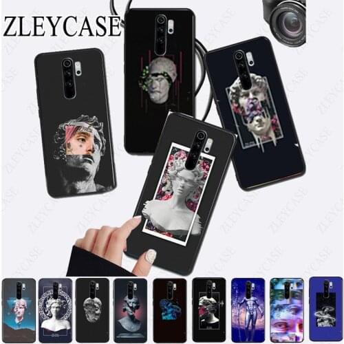 Camila Cabello David Lip Sticker Statue Phone Case for redmi note8pro note7 note5 note6pro 7A 8A Note8T note9s note9pro Shell