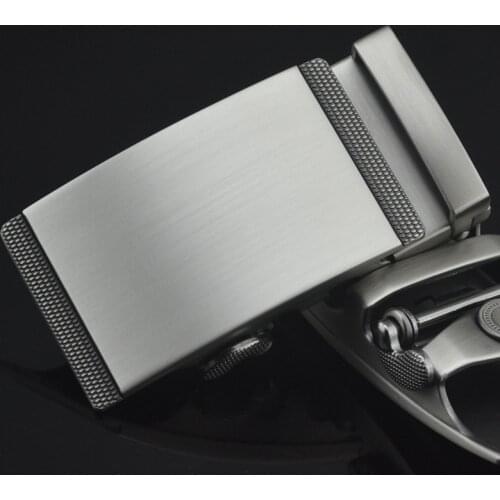 NEW Mens Business Alloy Automatic Buckle Unique Men Plaque Belt Buckles for 3.5cm Ratchet Men Apparel designer belt LY125-1050