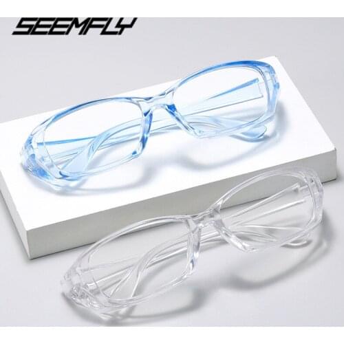 Seemfly Smart Discoloration Anti Blue Light Glasses Classic Full Frame Unisex Eyewear Copmuter Gaming Goggle Eyeglasses New