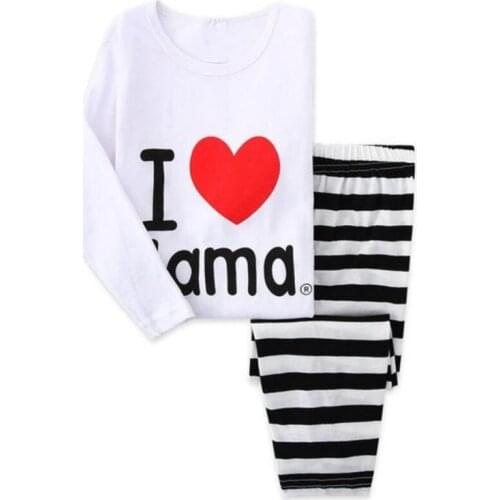 Baby Girl Pijamas Kids Pyjamas Brand Boys Winter Christmas Sleepwear Clothes Kids Santa Claus Pajamas Set Childrens Clothing Set