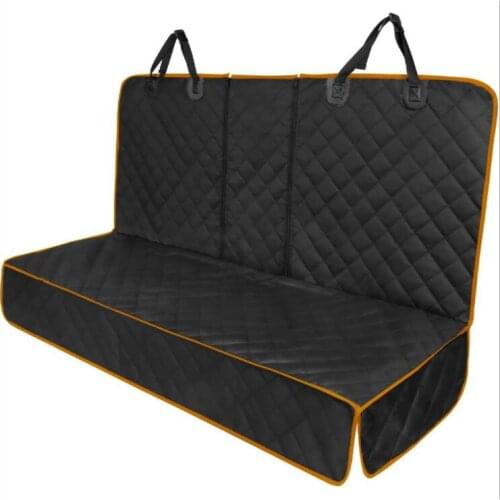 Bench dog in car Waterproof Pet Cat Dog Carrier Car Back Seat Cover Nonslip 600D Heavy Duty Bench Car Seat For Large Dogs