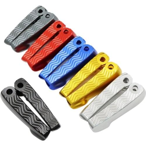 Motorcycle Motor Bike Folding Footrests Foot Rests Pegs Rear Pedals Set Parts for VESPA GTS300 GTS250 GTV60125 200 250 300 300ie