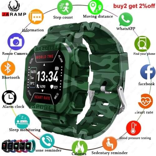 JARAMP 2021 Smart Watch Men Women Heart Rate Monitor Sport Smartwatch Music Control Watches For IOS Android Xiaomi pk Casio Y68