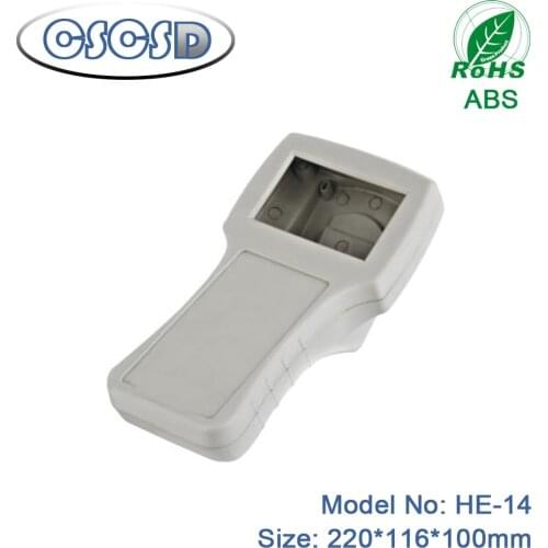 1pcs/lot 220*116*100mm electrical enclosures plastic plastic enclosure handheld device enclosure for express handheld