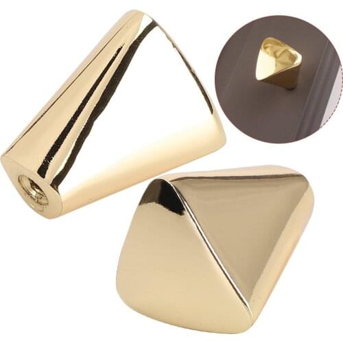 Luxury Texture Cabinet Knob Modern Gold Zinc Alloy Wardrobe Drawer Kitchen Cupboard Door Pull Handle Home Decor Royal Style 2pcs