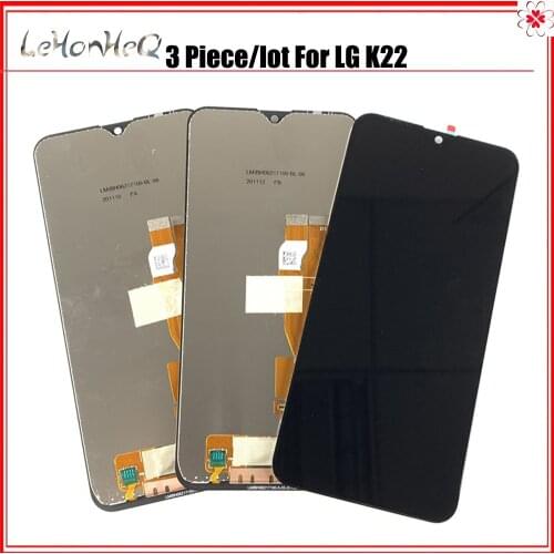 3 Piece Lot LCD For LG K22 Display Screen Touch Digitizer Assembly