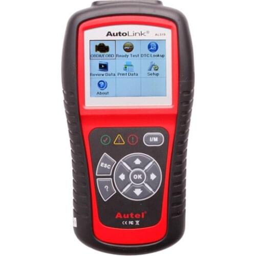 High Quality Autel AutoLink AL519 multilingual obd2 car diagnostic tester professional AL 519 full set for OBDII/CAN car model