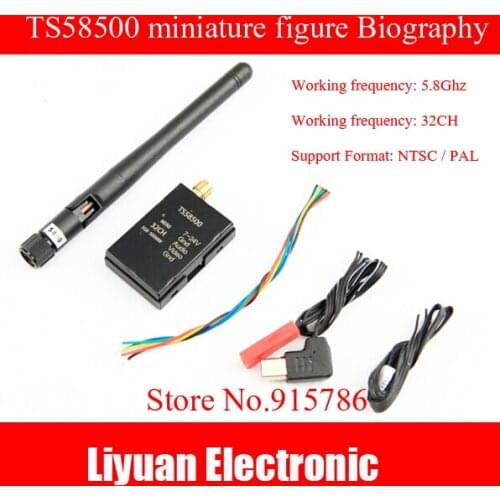 Free Shipping!Updated Skyzone Boscam FPV 5.8G 500mW 32H AV Transmitter TS58500 3Km Open Area
