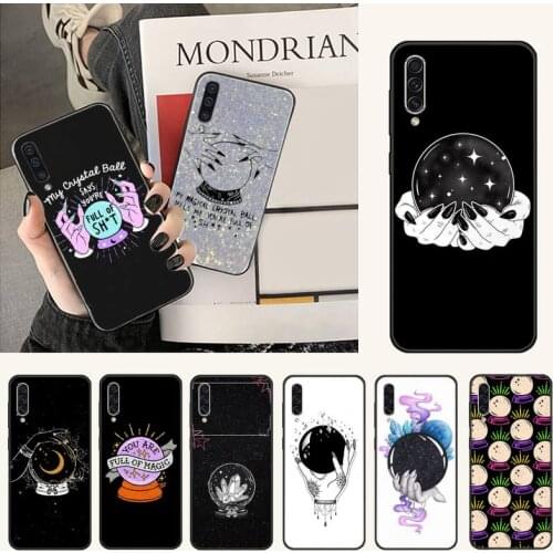 Halloween Magic Crystal Ball Phone Case For Samsung Galaxy M10 20 30 A 40 50 70 71 6S A2 A6 A9 2018 J7 CORE PLUS STAR S10 5G C8