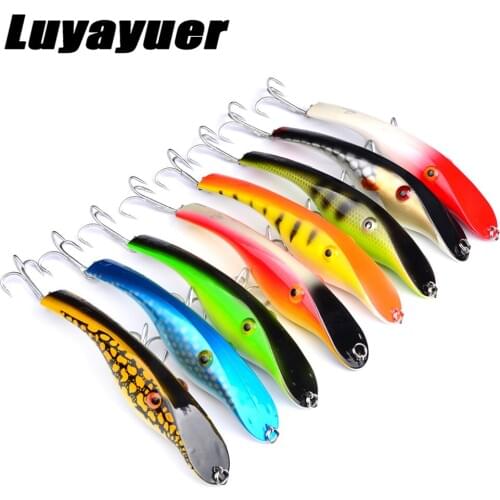 Artificial Bait 14.5cm 41g Crankbait Wobbler Pesca For Pike Bass Hard Pencil Fishing Lure Topwater Floating Isca