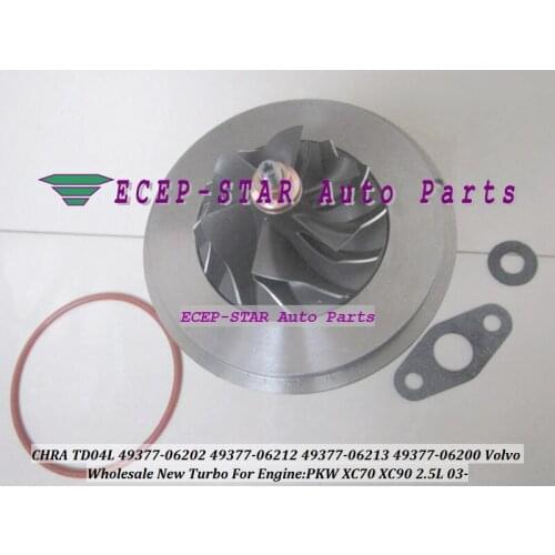 Turbo CHRA Cartridge 49377-06213 49377-06201 49377-06202 36002369 30650634 8603226 8692518 For Volvo XC90 S60 V70 B5254T2 N2P25