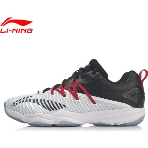 Li-Ning Men RANGERTD Badminton Training Shoes Wearable Stable Support LiNing Anti-Slippery Sport Shoes Sneakers AYTP015 SAMJ19