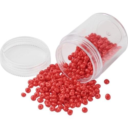 4~5x3mm Teardrop Drop Shape Opaque Glass Seed Beads for Jewelry Making DIY, 4~5x3mm, Hole: 1mm