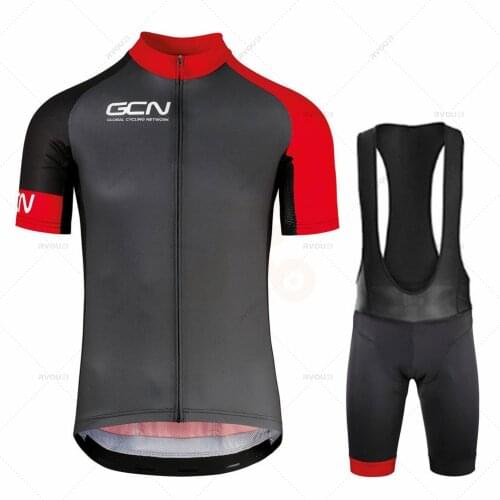 New Cycling Wear fessional Team Mens Summer Road Suit Maillot Cycling Wear Windproof Ciclismo Bib Gel Shorts Ropa De Hombre
