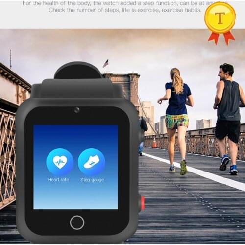 Newest GPS Smart Watch Phone sos Call WiFi Camera Heart Rate pedometer sports Wristwatch with camera video recording for man