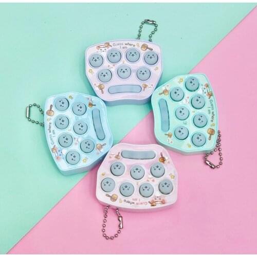 New Children Puzzle Game Fighting Hit Gopher Kids Creative Interactive Mini Game Console Memory Training Machine Educational Toy