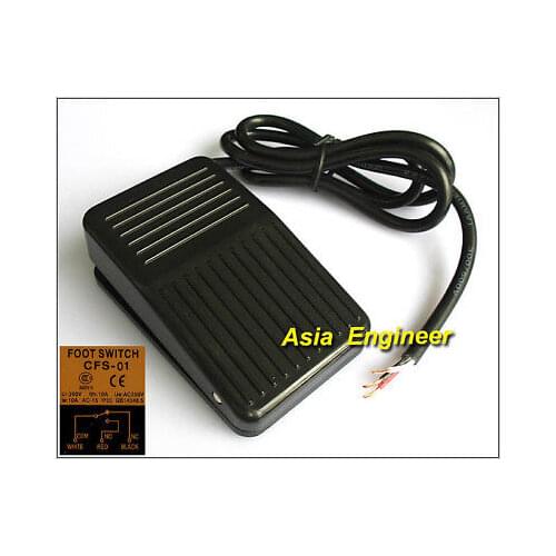 Foot Switch Power Pedal FootSwitch 1NO 1NC 10A CFS-01