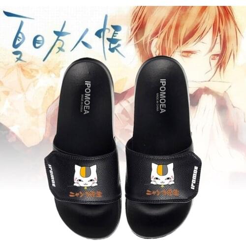 Natsumes Book of Friends Cosplay Shoes Slippers Natsume Yuujinchou Flip Flops Casual Summer Chaussures Halloween Costume Prop