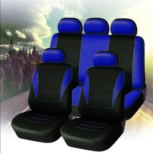 Blue Seat Covers Car Seat Cover Set Car Interior Accessories Universal Fit Most Car Truck SUV