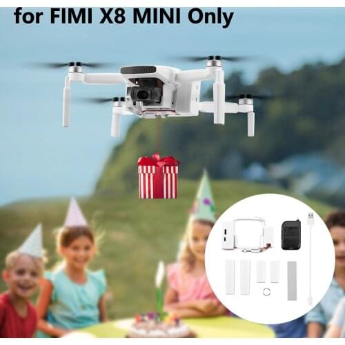 Airdrop System for FIMI X8 MINI Thrower Fishing Bait Delivery Parabolic Airdrop System Drone Quadcopter Accessory