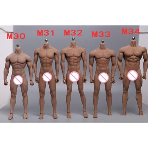TBLeague M30 M31 M32 M33 M34 M35 M36 S002 S005 1/6 Steel Stainless Skeleton body Super Flexible seamless male figure body Toy