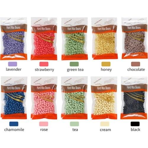 3 Bags of Neutral Depilatory Wax Solid Depilatory Wax Bean Beeswax Wax Treatment Granules 100g /bag Beeswax Bean Solid