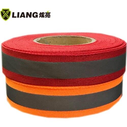 XuanLiang Highlights reflective strip red 2CM reflective strip reflective accessories can be customized processing