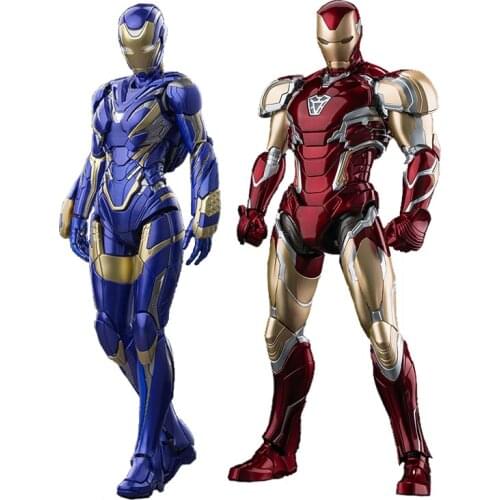 1/12 Assembled Model Avengers Marvel Iron Man MK85 Pepper Rescue Armor Movable Joints Figure Model Toys