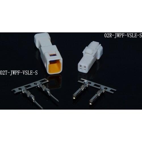 1/5/10/20/30/50 sets JST 2 Pin Way male female automotive connector plug housing for Benz BMW 02R-JWPF-VSLE-S 02T-JWPF-VSLE-S