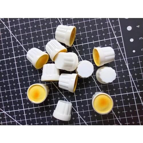 1pcs/lot resin solid Simulation pudding 16mm Cabochons Hair Bow Center Card Frame Making Craft DIY