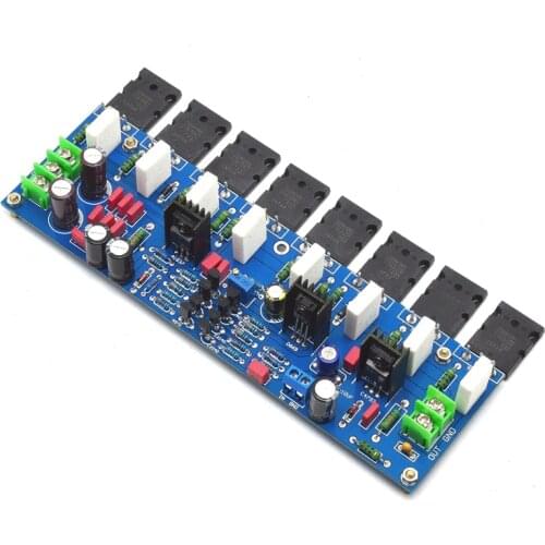2PCS L40HFi fever high-power household 200W+200W class AB stage household professional power amplifier board