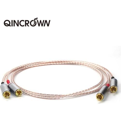 5N single crystal copper signal line lotus audio cable