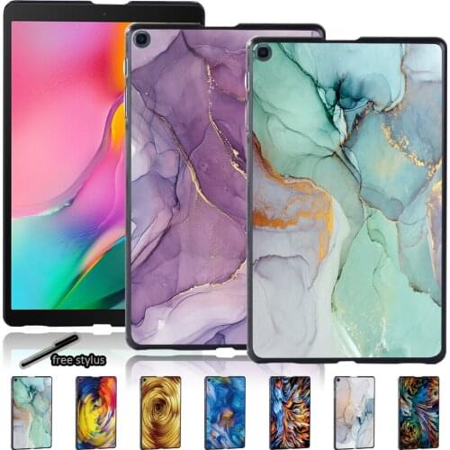 Tablet Case for Samsung Galaxy Tab A 10.1(T580/510)/A 9.7 T550/A 10.5 T590/S5e(T720/725)/E 9.6(T560/561) - Watercolor Back Case