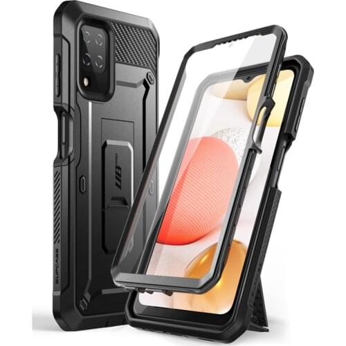 For Samsung Galaxy A12 Case (2020 Release) SUPCASE UB Pro Full-Body Rugged Holster Case Cover with Built-in Screen Protector