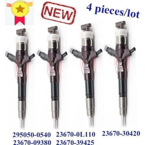 ORLTL 23670-09380 23670-39425 Injector Nozzle 2367009380 2367039425 295050-0540 2950500540 for TOYOTA Dyna Hiace Hilux