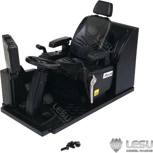 Cabin Decorative Seat Steering Wheel LESU 1/14 RC Hydraulic Wheeled Excavator TH17913-SMT5