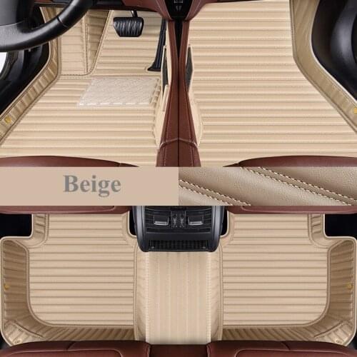 Best quality! Custom special car floor mats for Porsche Cayenne 957 2010-2006 waterproof rugs durable carpets for Cayenne 2008