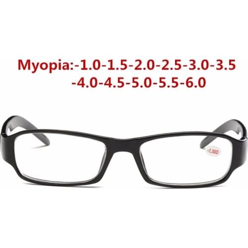 New Finished Myopia Glasses For Women&Men Myopia Glasses Short-sight Eyewear -1 -1.5 -2 -2.5 -3 -3.5 -4 -4.5 -5.0 -5.5 -6.0 ZN1