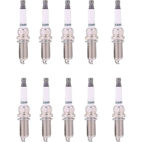 NEW-10Pcs/Lot SC20HR11 90919-01253 Apply to Iridium Spark Plugs for Toyota-Corolla-Vios 1.6