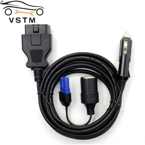 New Arrival OBD II Vehicle ECU Emergency Power For 12V DC Power Source Supply Cable Memory Saver ECU Power Interface Connector