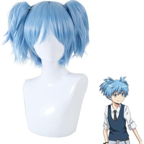 Anime Wig Cosplay Slant Fringe Horsetail Sally Face Sally Teotiagisa Cosplay Anime Wig