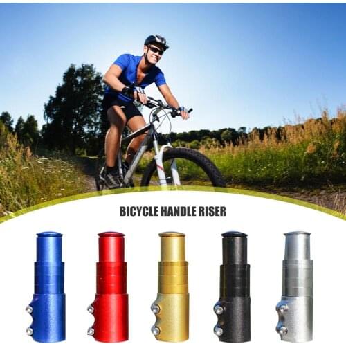 Mountain Bicycle Handlebar Stem Riser Aluminum Alloy MTB Folding Bike Front Fork Head Tube Extender Cycling Accessories